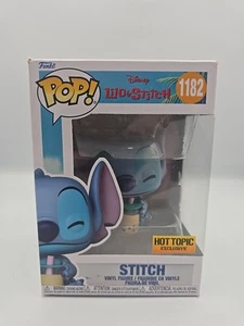 Funko POP DISNEY LILO & STITCH w/ BOBA # 1182 EXCLUSIVE HOT TOPIC A3T - Picture 1 of 8