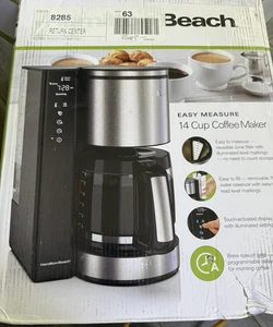 Hamilton Beach 14-Cup Easy Measure Coffee Maker w/ Touch Display & Programmable - Picture 1 of 2