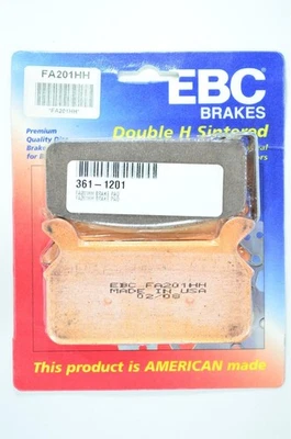 Sintered Double-H Rear Brake Pads EBC FA201HH For 86-99 HD FLH/FLT - Image 1 of 2