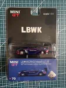 MINIGT LB WORKS Nissan GT-R 40th Anniversary #PF1R4I - Picture 1 of 1
