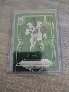 2025 Panini Donruss Elite Will Anderson Jr. GREEN STATUS 50/51 HOUSTON TEXANS #2 - Picture 1 of 2