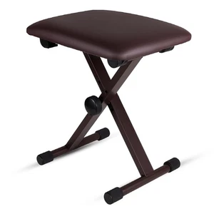 5 Core Keyboard Bench 2" Padded Cushioned Piano Stool Adjustable Guitar Seat - Picture 1 of 10