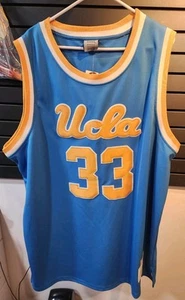 VTG True School UCLA Bruins Kareem Abdul-Jabbar Throwback Jersey Mens 56 3XL NWT - Picture 1 of 4