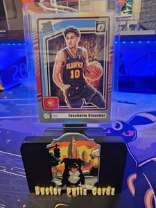 Donruss Optic Zaccharie Risacher Rookie #268 Silver Prizm 2024-25 - Imagen 1 de 4