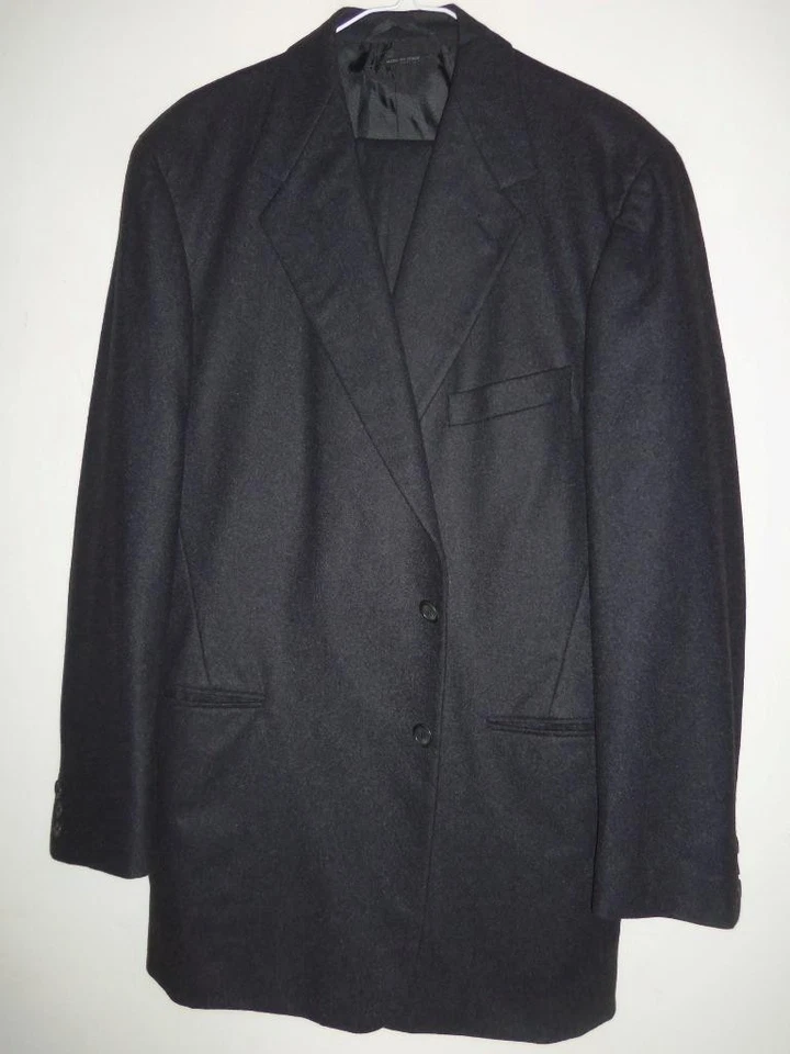SA171- MINT Vestimenta Pure Cashmere DARK BROWN ITALIAN SUIT - 42L - Image 1 of 4