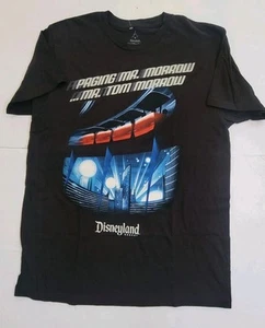 Disneyland Tomorrowland SZ M Shirt Paging Mr TomMorrow People Mover TOM MORROW - Picture 1 of 3