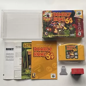 Donkey Kong 64 (Nintendo 64 N64) 100% Completo en Caja CIB Expansion Pak - Imagen 1 de 10