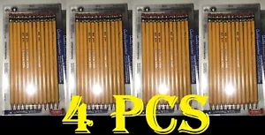 #2 USA Titanium Yellow Pencil, Wood Cased Pencils, Sharpened, 12ct 4pcs - Picture 1 of 1