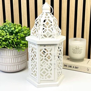 Linterna para Velas Candelabro Rústico Vintage Decoración del Hogar Exterior Jardín - Imagen 1 de 7