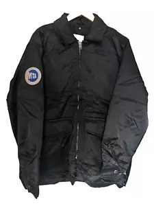 Vintage 90's Spiewak NY Transit subway lined work jacket L - Picture 1 of 5
