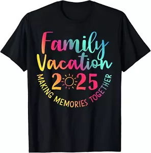 Family Vacation 2025 Making Memories Together Matching Group T-Shirt - Picture 1 of 5