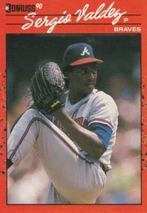 *RARE* Sergio Valdez Rookie Error Card DONRUSS #405 - Picture 1 of 4