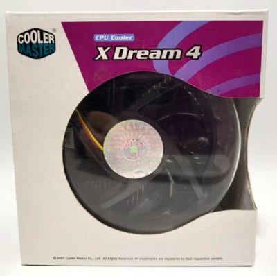 Cooler Master CPU Fan - X Dream 4 *NEW* - Image 1 of 4