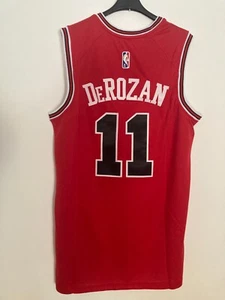 Canotta nba basket maglia DeMar DeRozan jersey Chicago Bulls tshirt S/M/L/XL/XXL - Imagen 1 de 3