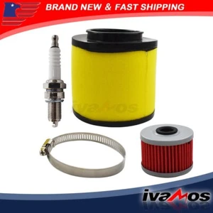 For Honda Foreman 450 TRX450ES 4x4 ES Air Oil Filter & Spark Plug 1999-2001 - Picture 1 of 6