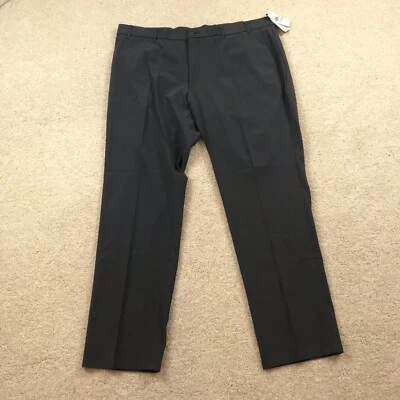 Original Penguin Chino Pants Mens 40x32 Gray Asphalt Grid Pattern New - Image 1 of 4