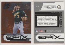 2005 Donruss Zenith Epix Orange Play /750 Eric Chavez #E-11
