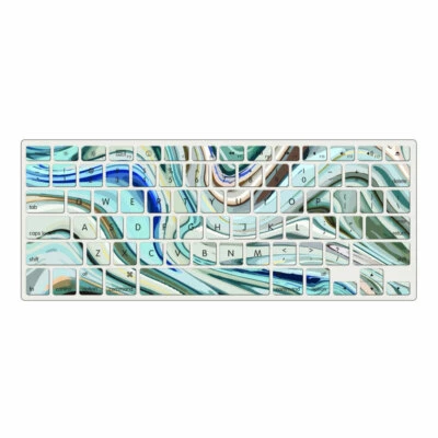 Capa teclado desenho animado pintura colorida para Macbook M4 Air 13 15 12 11 Pro 14 16 polegadas - Imagem 1 de 4