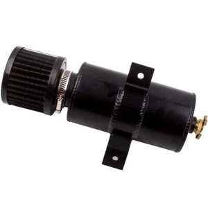 750mL Oil Catch Can Reservoir Tank & Breather Filter Baffled Aluminum 10AN 0.75L - Picture 1 of 12
