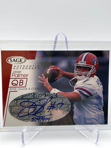 Jesse Palmer 2001 SAGE Auto Red #A34 Auto RC ESPN Dailymail Bachelor 2004 Rookie