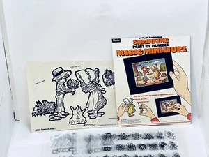 vintage craft master Incredible Shrinking paint by number Magic Miniatures - Picture 1 of 9