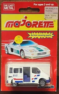 Majorette 1:60 Scale Ford Mini Van "City Bus" #243 Made in France - Picture 1 of 4