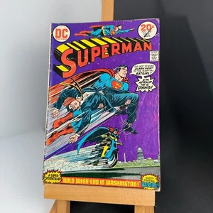 Vintage 1973 DC Comics Superman #268 Wild Week-End in Washington! Comic Book VG - Picture 1 of 3