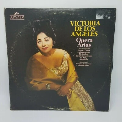 VICTORIA DE LOS ANGELES Opera Arias Vinyl LP Album 1979 SERAPHIM MONO NM/VG+ - Image 1 of 4