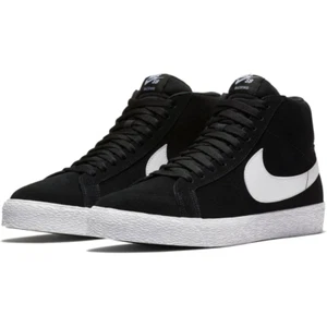 Herren Nike SB Zoom Blazer mittlere Turnschuhe 864349 002 schwarz/weiß Größe UK 9_14 - Bild 1 von 6