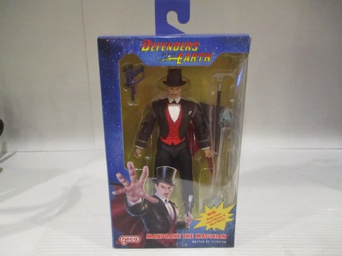 NECA Defenders Of The Earth Mandrake The Magician 7 in Action Figure Cover