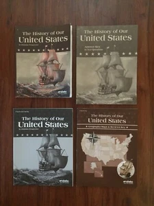 Abeka 4th Grade The History of Our United States Set  - Picture 1 of 2
