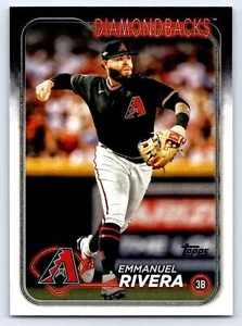 2024 Topps Serie 2 #669 Emmanuel Rivera Arizona Diamondbacks Baseballkarte - Bild 1 von 2