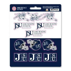 Jackson State University Tigers - Set Of 12 Sticker Sheet - Picture 1 of 1