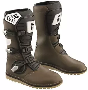 Gaerne Trials Boots Pro-tech Brown Motorcycle Off-Road - Picture 1 of 1