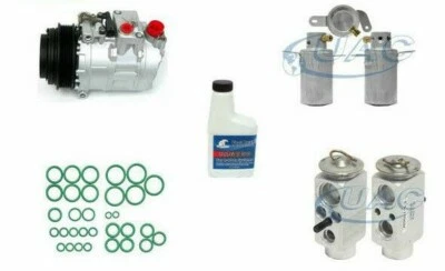 Kit de compressor AC compatível com Mercedes-Benz C220 230 280 CLK320 CLK430 CLK55 FABRICANTE DE EQUIPAMENTO ORIGINAL 77356 - Imagem 1 de 4