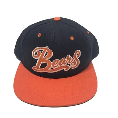 Vintage Chicago Bears Snapback Hat Nutmeg Embroidered Made In USA - Image 1 of 4