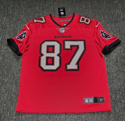 Nike Tampa Bay Buccaneers Rob Gronkowski Vapor Untouchable Jersey Men's Size L Cover