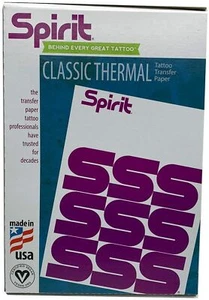 Spirit Master Stencil Paper 100-sheets THERMOFAX ONLY -Tattoo Supplies- - Picture 1 of 1