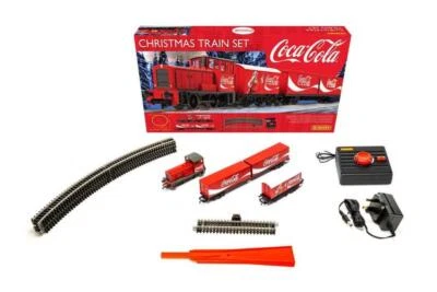 Hornby R1233P Coca Cola Christmas Train Set EU Plug Version 1:76 - Bild 1 von 4