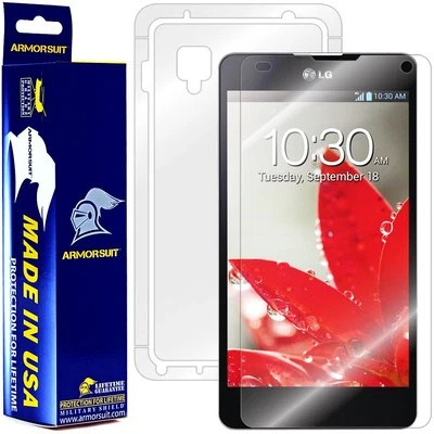 ArmorSuit MilitaryShield LG Optimus G [Sprint Version] Screen + Full Body Film - Image 1 of 4