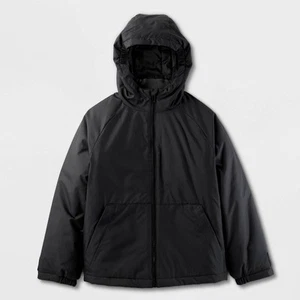 Kids' Solid 3-In-1 Jacket - All In Motion Black S - Picture 1 of 5
