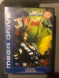 EarthWorm Jim for Sega Mega Drive. PAL Box Only - Picture 1 of 3