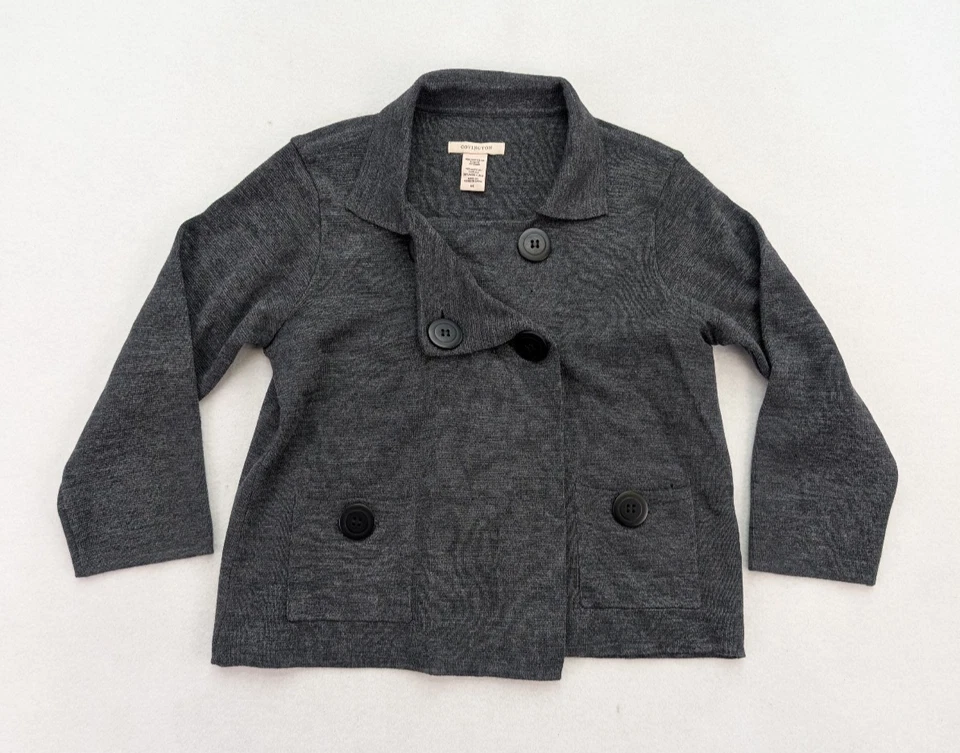 Cárdigan para mujer Covington suéter talla S gris carbón Foto 1 de 4