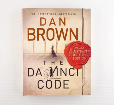 Da Vinci Code Dan Brown 2004 Illustrated Collectors Historical Mystery Thriller - image 1 of 4