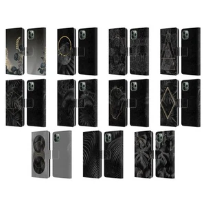 OFFICIAL LEBENSART ELEGANCE IN BLACK LEATHER BOOK CASE FOR APPLE iPHONE PHONES - Picture 1 of 16
