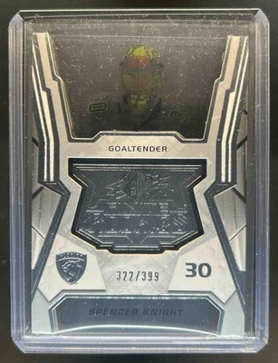 2021 Upper Deck SPx Spencer Knight Finite Rookies #/399 Panthers - Image 1 of 2