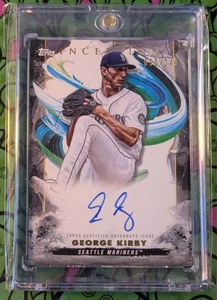 GEORGE KIRBY 🔥 Autograph Card /249 🔥 2023 Topps Inception BRES-GK ⚾ RARE! ⚾ - Picture 1 of 2