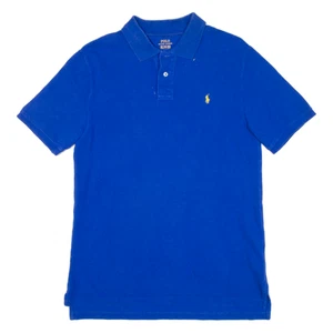 POLO RALPH LAUREN Boys Polo Shirt Blue XL - Picture 1 of 6