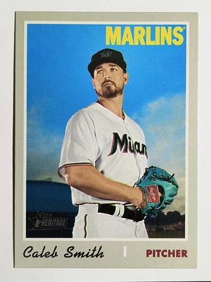 2019 Topps Heritage #699 Caleb Smith - Image 1 of 2