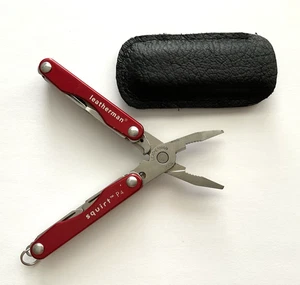 Leatherman Squirt P4 Multi-Tool Red USA - Picture 1 of 11